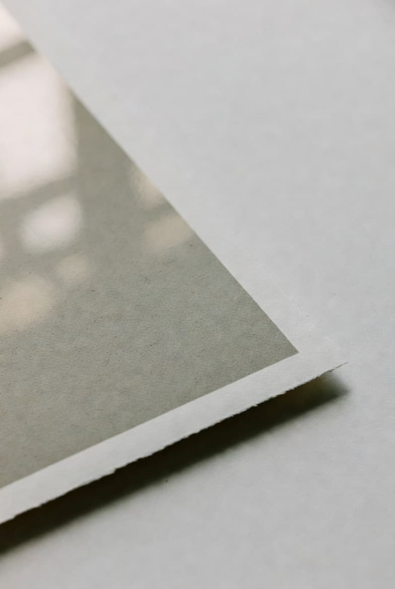 Mounting print on board